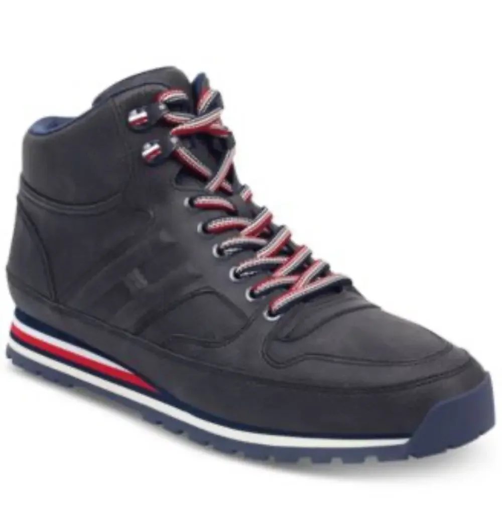 Tommy Hilfiger Men's Owens Hiker Sneakers Navy/Red/White Size 8.5